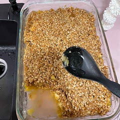 This was delicious and easy to make! I didn’t have a big enough cast iron skillet but this fit well in a 9x13 pan. I used apple pie spice instead of normal cinnamon.