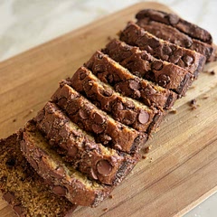 Seriously the best banana bread recipe! So simple but delicious. I sprinkle cinnamon sugar on top halfway thru baking ☺️ soo good
