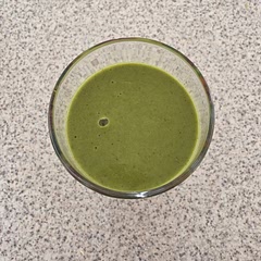 Tasted great, this is my second day of trying this.I didnt have fresh turmeric so instead i used grounded, the first day it was very overpowering (due to the turmeric). Day two Iadded a few prunes for sweetness, and used just 1/4 a teaspoon if grounded turmeric, and its delicious!! 

I'll be adding this to my daily breakfast routine.
