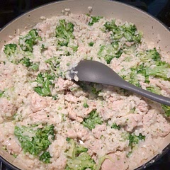 Added broccoli.