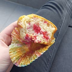 I put some raspberries in for extra taste.