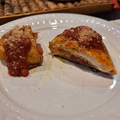 Added ricotta cheese as well, needed to bake a little longer, made w pasta salad as a side