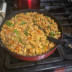 I made a larger batch, but it still came out pretty tasty.
