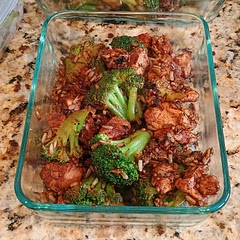 I've made this several times but never with Chinese five-spice. It gives a unique taste. I suggest adding the rice after everything else is cooked so it doesn't become hard and crunchy. 8/10