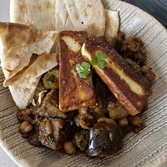 This is a lovely recipe. 
It has good flavour and it simple to make. 
We ate ours with naan bread which was delicious. 