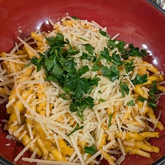 Instead of saffron, used dried:
Paprika 
Oregano 
Basil 
Chili flakes