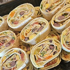 I made this to put into Mexican tortilla pinwheels & it worked out perfectly! The hummus was surprisingly tasty & there's still more leftover to eat with veggies.  