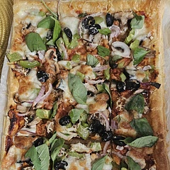 Delicious, added some dried oregano on top afterwards to give it more flavour 😋 