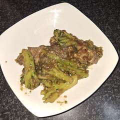 I decreased the soy sauce since I use the original one and not the light. I also decreased the sugar to 30ml instead, but it's still too sweet. Overall its good. 