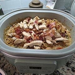 Delicious. Some of the instructions were a bit lacking, but I figured it out. You can start the pasta earlier as well.