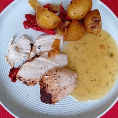Chicken, cooked by Richard 
