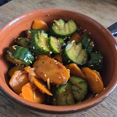 Its delicious! I added a little bit of ginger and black sesame seeds 