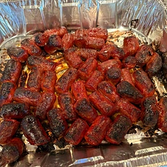 Easy and delicious! I cooked the hot dogs at 400 degrees for the first hour and then 425 the last 10 minutes so they would get that burn. Everyone loved them. Great for pot lucks and football games!