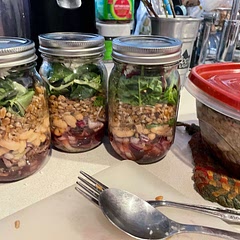 Easy enough to make, just a lot of prep needed (forgot to add peppers)