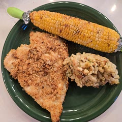 Added salt, pepper and garlic powder 