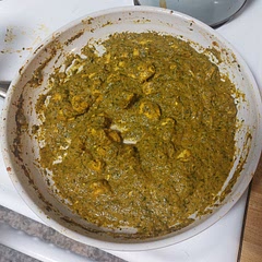 Very good and easy but far too salty. Will do halt the salt next time. 