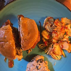 My air fryer does not drop below 300.  I cooked at 300 for 20 minutes.  They were delicious!