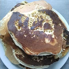 Super simple, ils ont l air délicieux 😋... j ai rajouté vanille naturelle et une touche de fleur d oranger pour la gourmandise...