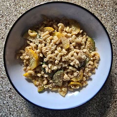 Our spinach went bad before we got to this recipe. Both my spouse & I said this was "meh" but I will keep this recipe in my back pocket for future adaptations to use zucchini & spinach. 