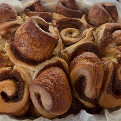 One of the best cinnamon bun recipes I’ve made. Dough is amazing and the coffee filling 🙌🏻