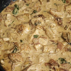 I made it as is and it was quite good. I would make it again. It was easy and tastes great. 