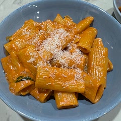 Add a bit more tomato paste than listed!