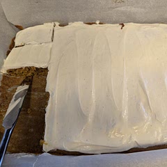 Waaaay too sweet. 
And I didn't even put the full 1/3 c white sugar. 
I will only use 3/4 brown sugar next time. 
Other than that the receipt was delicious, fluffy and spicy (autumn spice)  