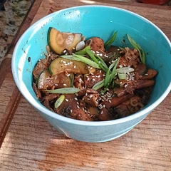 Had very good flavor. Next time I will serve it with rice.
Edit - served it with rice noodles and Sriracha (if you want more spice) and it turned out great! 8/10