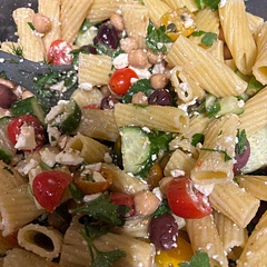 Used a different pasta but turned out great! I also added dill and capers