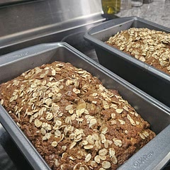 Decided to make these into bread instead of muffins. 