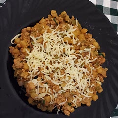 Good flavor. Added some cheese.