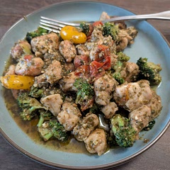 Less chicken next time. 