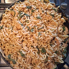 We added a little bit of chicken to give it more  taste to the fond.Best food ever. 