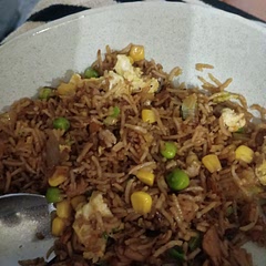 Best fried rice I've ever made, finally it has that sweetness like take out! & I love how you can add any veggies you have on hand. 