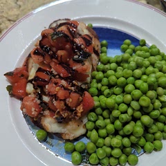 Easy and delicious. The drizzle of balsamic glaze is nice addition. 
