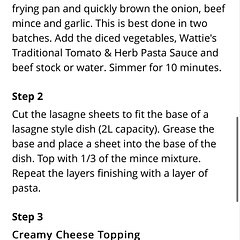 Attaching screen shot of the recipe instructions I found on my phone in case it helps. It cuts off the last step of the cook time but probably 30-45min in the oven keeping an eye on it :)