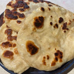 Very sticky with the regular amount of flour. You will need more. Also needs a little more salt.