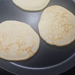 Little bit thin for me. Will reduce the amount of milk next time. 