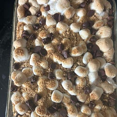 So easy and tasty. I may have added extra chocolate chips and I used semisweet vs milk chocolate.