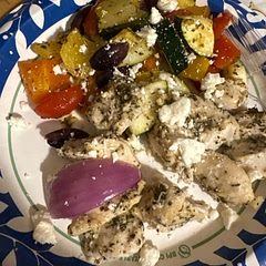This was really flavorful and delicious. My husband is not a fan of chicken and he ate this 2 days in a row with no complaints! Made it the first night over rice. Second night served it over a salad with tzatziki dressing. Amazing! Will definitely be adding this to the rotation.