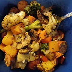 Added cauliflower and mushroom