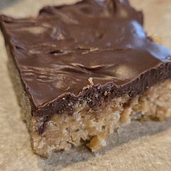 The recipe says to add more crisp rice cereal if the mixture looks too soggy, and I did add a cup extra- worked out perfectly. Other than that, don't change anything!