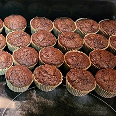 I cut the white sugar to 1 cup. I swapped the vegetable oil to avocado oil. I didn't use the mini chocolate chips.
My husband refuses to eat anything with zucchini because it "tastes green." He said these muffins are doable, and he ate a whole one. The rest of the family loved it and said to keep this recipe.