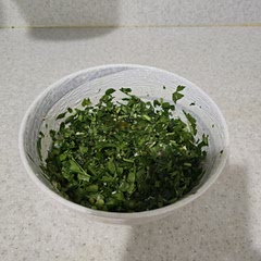 Super easy to make, less than 30 minutes. The more it sits for the flavors to merry the better.