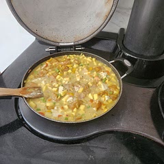 Make this again and again, all the family love it. Photo of before it cooked down, as you can see, I make  few amendments. 