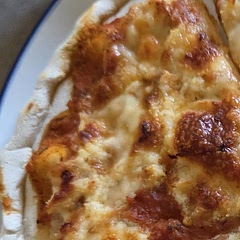 This was a really easy dough to make and work with. I wish I hadn't used instant yeast, as the crust turned out a little flat and dry when baked. Makes for a decent thin crispy crust, though, and it worked well for pizza rolls.