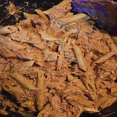 Very quick and easy meal for on the go families. 