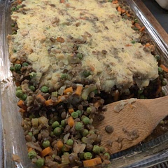 So good, a wonderful version of our family favorite. It fills the savory void that can sometimes be difficult to find in a hearty vegan dish. The recipe makes a huge batch that we enjoy for days on end. Would probably even freeze beautifully, might try making minis pies next time.