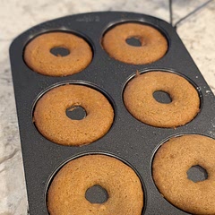 Used half milk, half Greek yogurt and added a bit of the reduced cider to the butter to brush on. Better to brush than dip in butter and be careful not to overcook