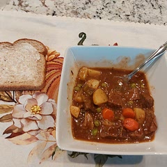 Delicious. This will be our new go to for beef stew. We didn't add sugar and mixed the cornstarch with a little soy sauce and beef broth instead of water.